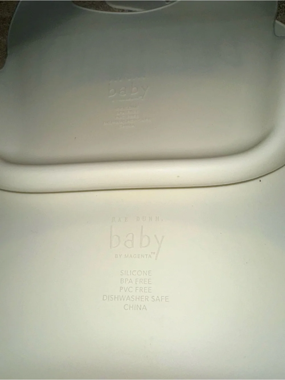 6 Rae Dunn Bella Tunno Silicone Baby Bib Lot Bee Happy Lil Hangry Mega Bundle